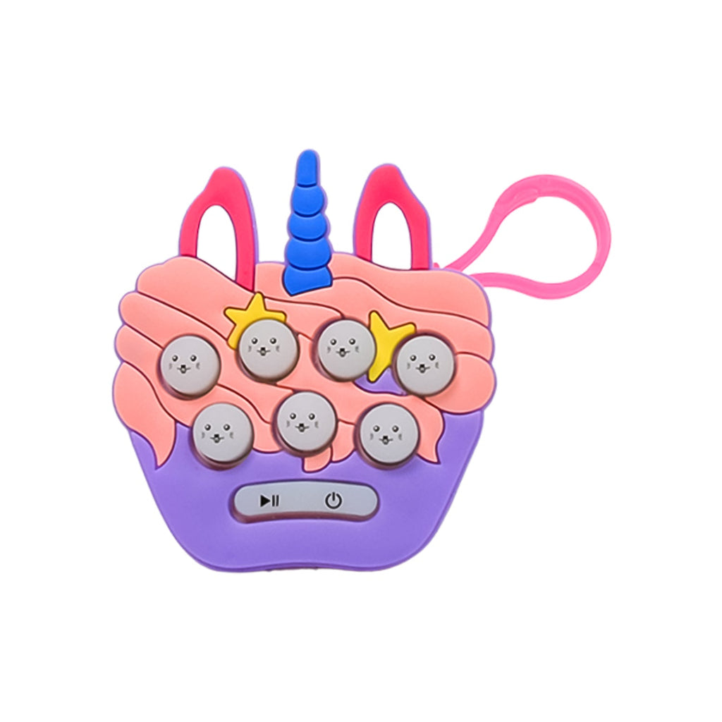 Mini Game Keychain – Light-Up Mole Memory Game for Kids | Stress Relief Sensory Toy