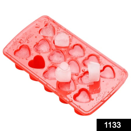 Heart Ice Cube Tray – Multipurpose Silicone Mold for Drinks, Chocolates & More