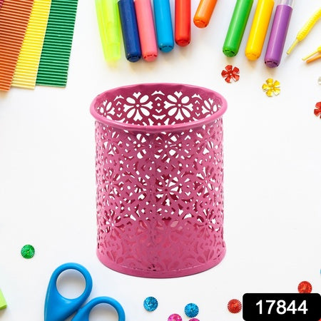 Metal Mesh Pen Holder – Office Desk Organizer (1 Pc)