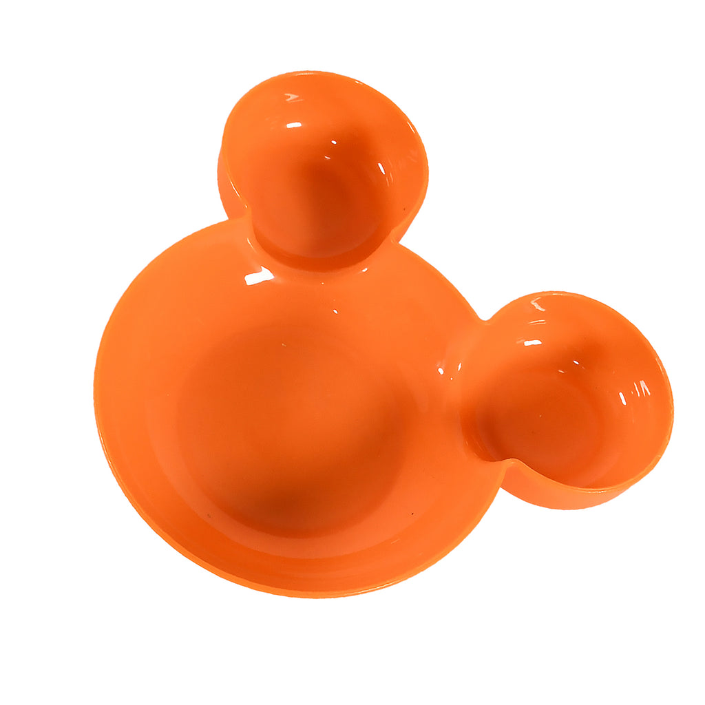 Mickey Mouse Shape Plate for Kids – BPA Free, Unbreakable Cartoon Tableware (1 Pc)
