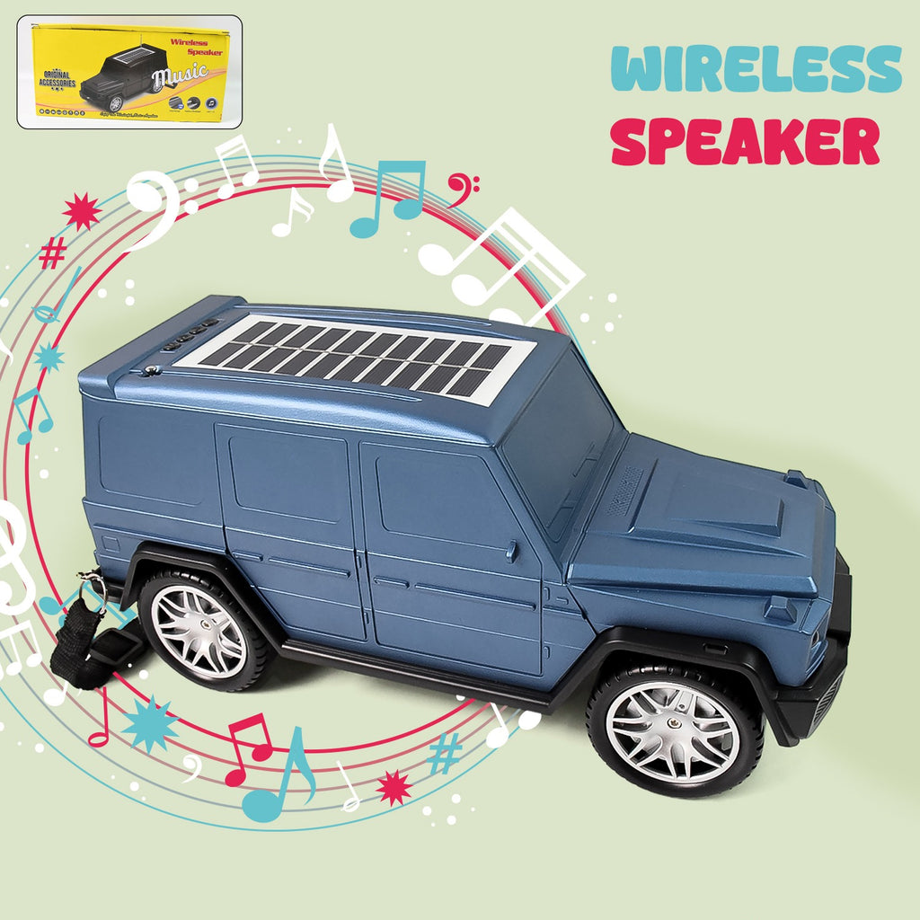 Bluetooth Speaker – Solar-Powered, Off-Road Inspired Design with Premium Sound Quality