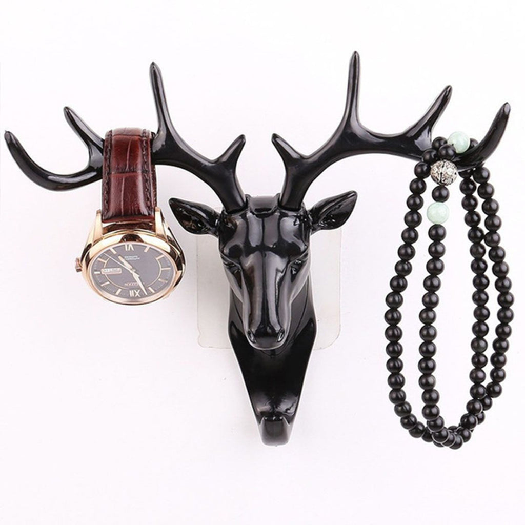 Deer Head Wall Hook – Stylish &amp; Functional Storage Solution