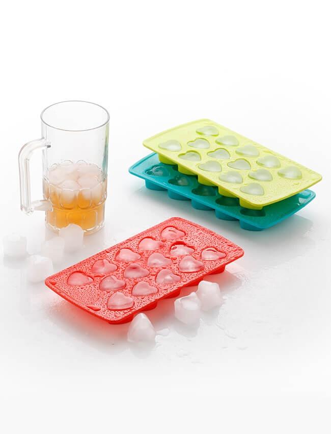 Heart Ice Cube Tray – Multipurpose Silicone Mold for Drinks, Chocolates & More