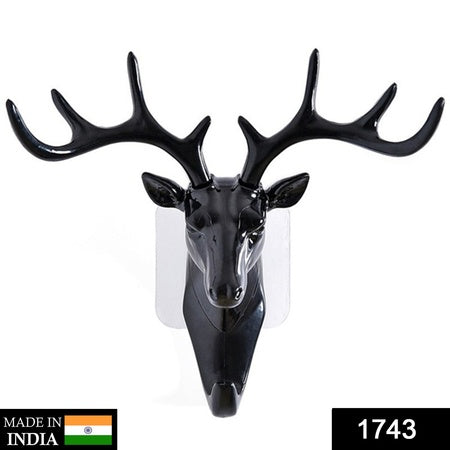Deer Head Wall Hook – Stylish &amp; Functional Storage Solution