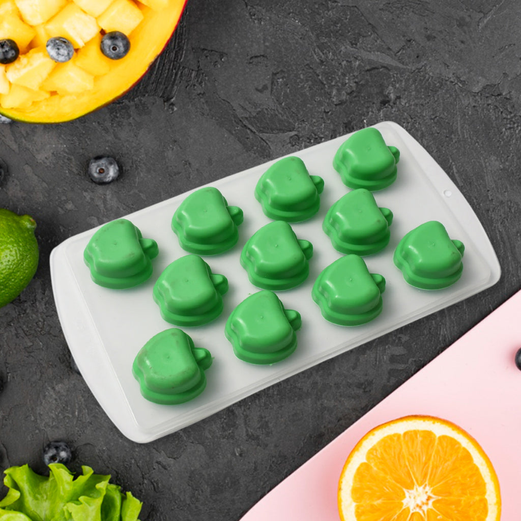 Silicone Mold Ice Cube Tray Creative Sweet Multi Type Ice Tray Buckets Ice Cube Trays Multi Fruit Shape Ice Tray