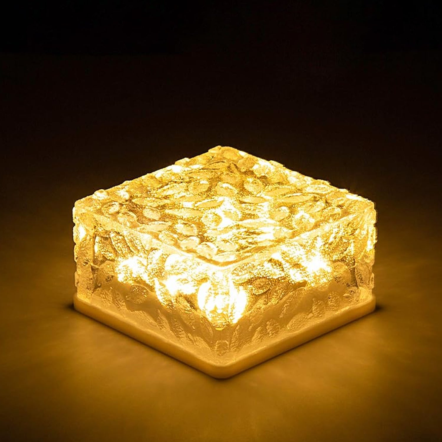 Solar Ice Cube Garden Light – Waterproof Outdoor Decorative Lamp
