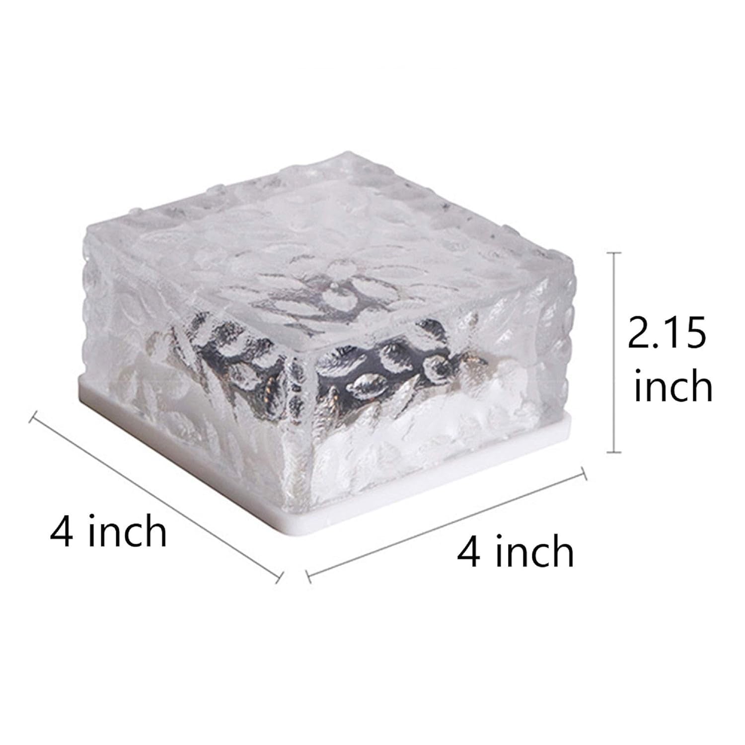 Solar Ice Cube Garden Light – Waterproof Outdoor Decorative Lamp