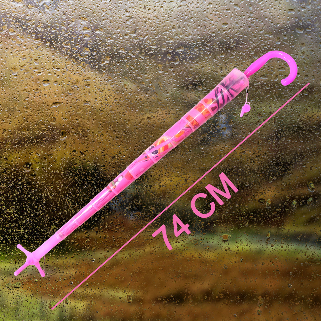 High-Density Quick-Dry Umbrella with Safety Round Plastic Cap & Auto-Open Handle