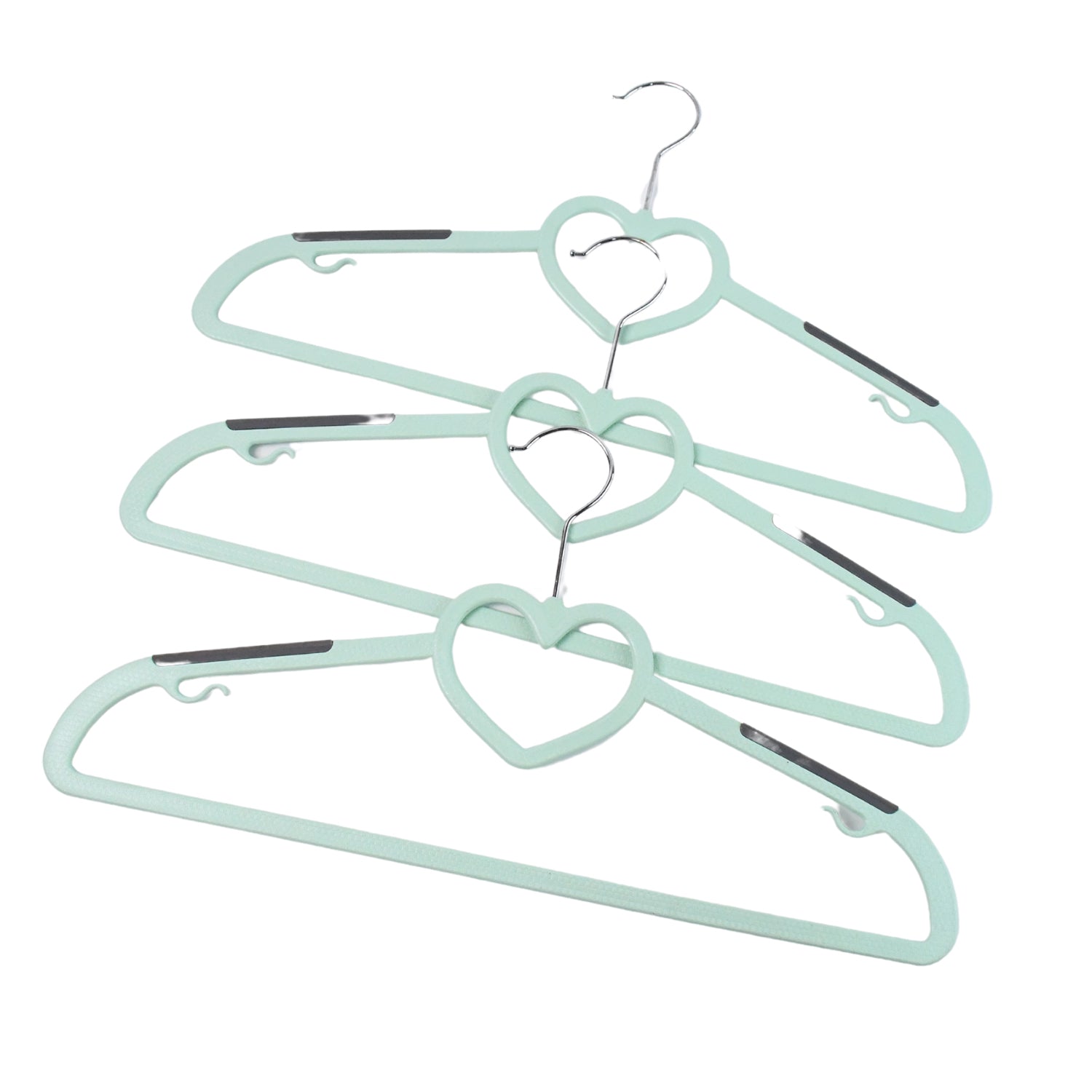 Plastic Clothes Hangers Slim Durable Space-saving Hangers (3 Ps)