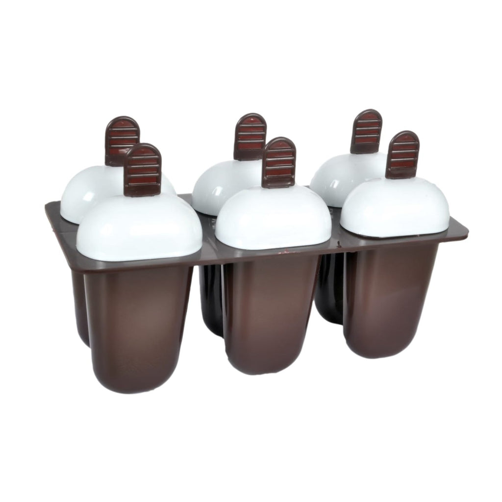 Ice Candy & Kulfi Maker Mould Set (6 Cups | Multicolour) (Copy)