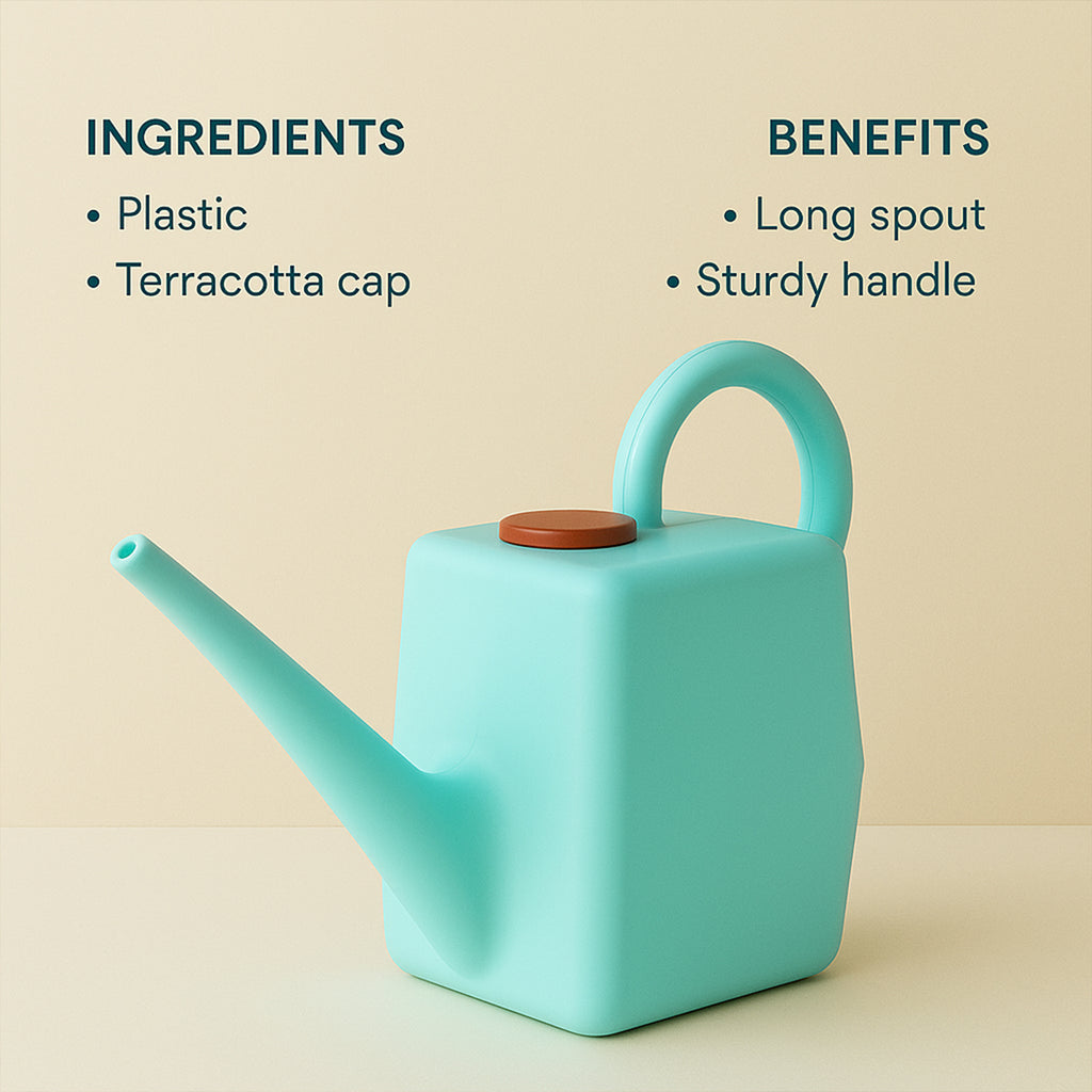 Compact 2L Watering Can – Perfect for Home & Balcony Gardens