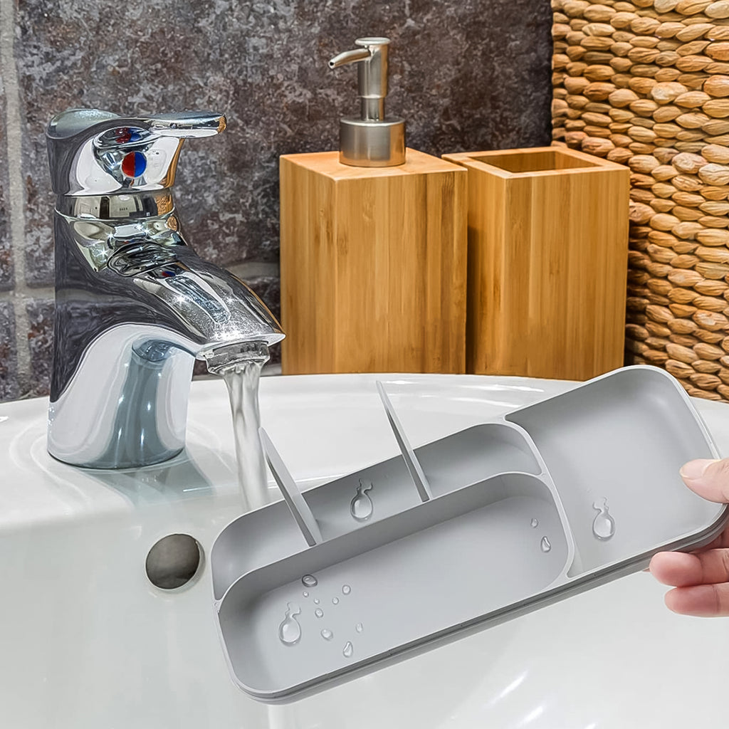 Multifunctional Storage Box – 5-Partition Organizer for Bathroom, Bedroom, Kitchen & Office