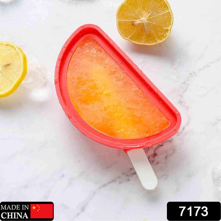 Watermelon Shape Silicone Ice Cream Mould – BPA-Free Reusable Popsicle Maker for DIY Frozen Treats (1 Pc)