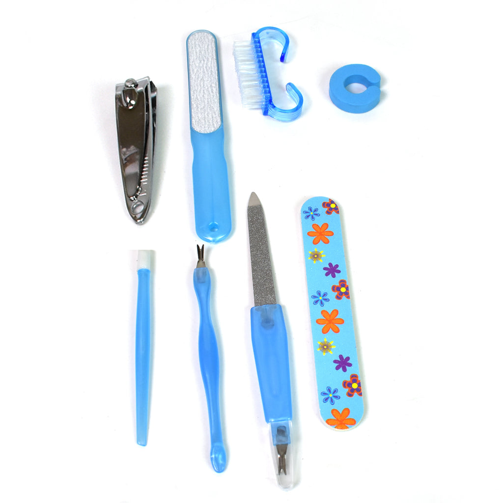 8-in-1 Foot Care & Manicure Kit – Dead Skin Remover, Scraper & Nail Repair Tools