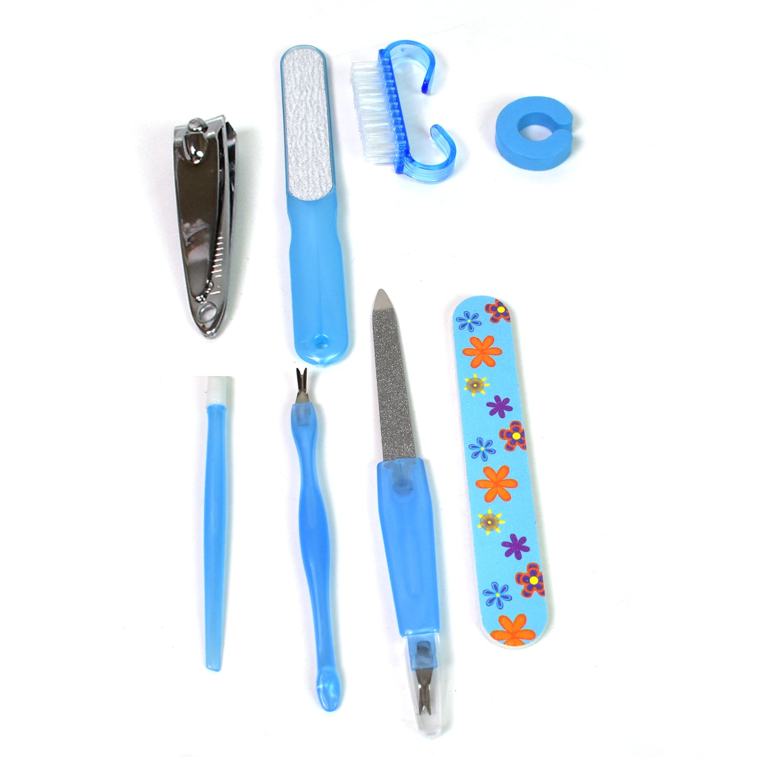 8-in-1 Foot Care & Manicure Kit – Dead Skin Remover, Scraper & Nail Repair Tools