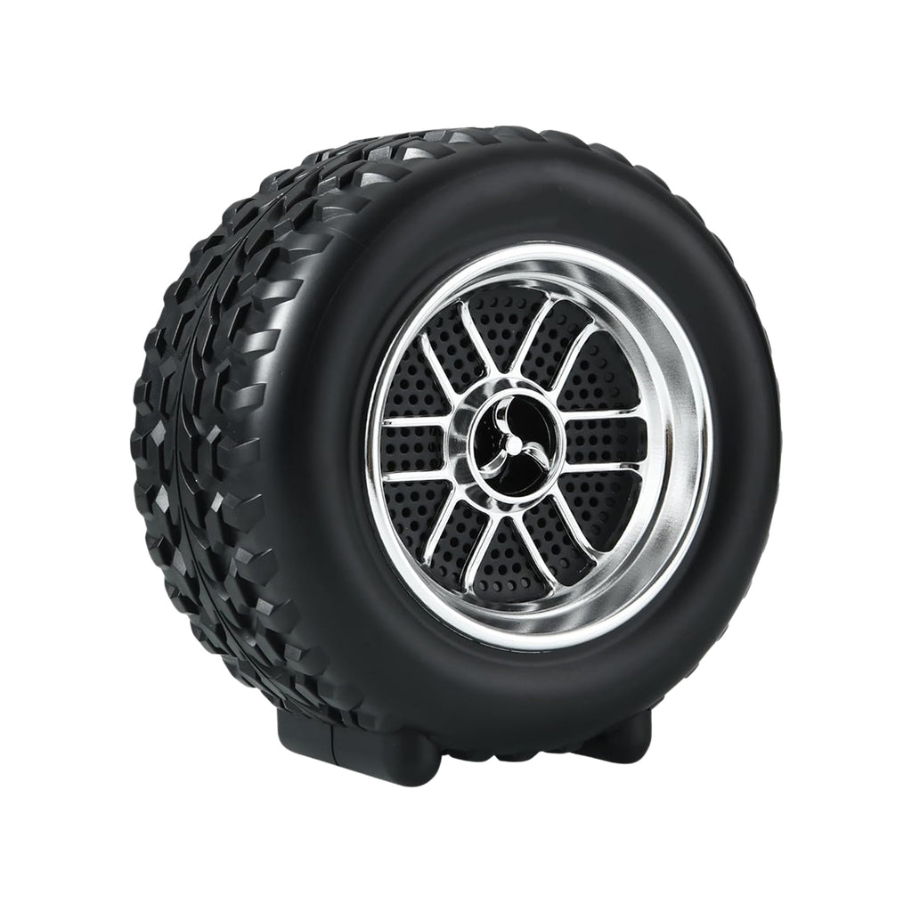 Portable Tyre-Shaped Wireless Bluetooth Speaker – Deep Bass, USB/TF Card Support | Indoor & Outdoor Use