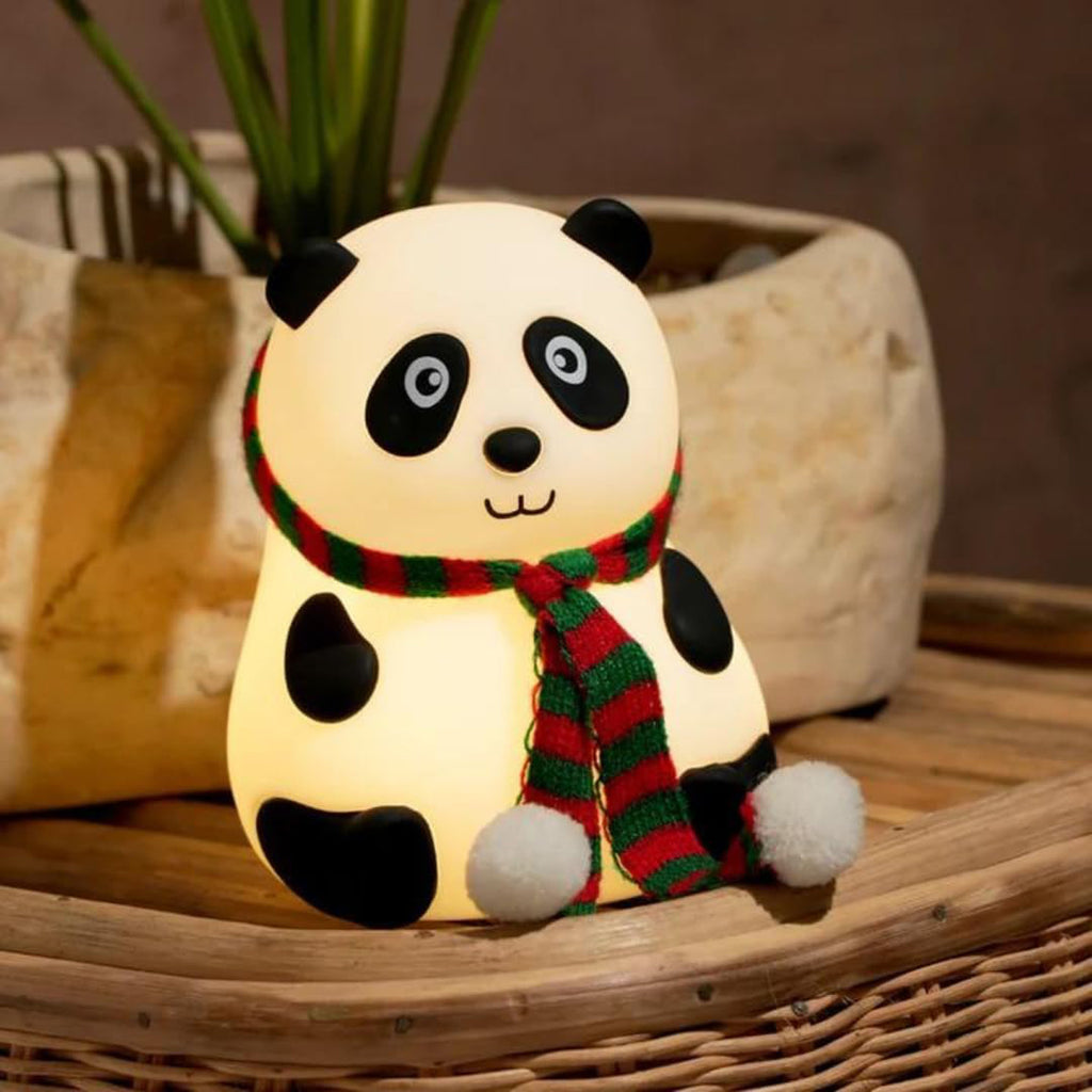 Panda LED Touch Lamp – 7-Color Silicone Night Light for Kids (1 Pc)