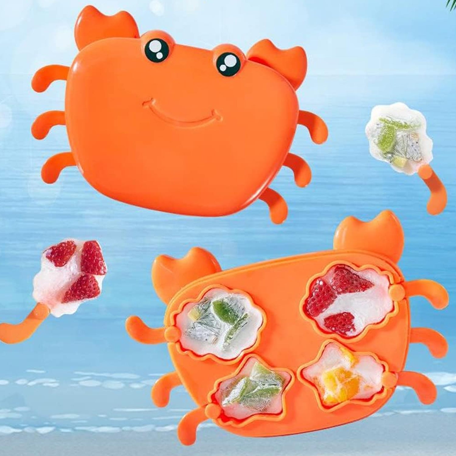 Crab Ice Mold Silicone Popsicle Mold for Kids (Copy)
