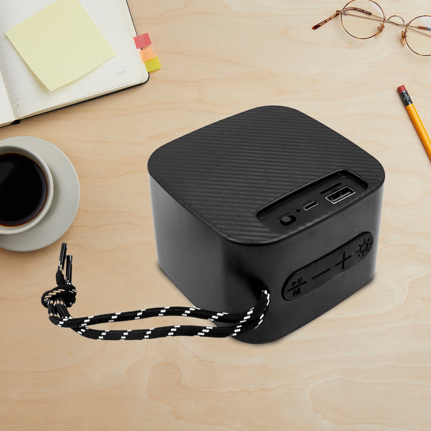 🔊 RGB Mini Bluetooth Speaker – 5W Sound, Heavy Bass, TWS & USB/FM Support (1 Pc)