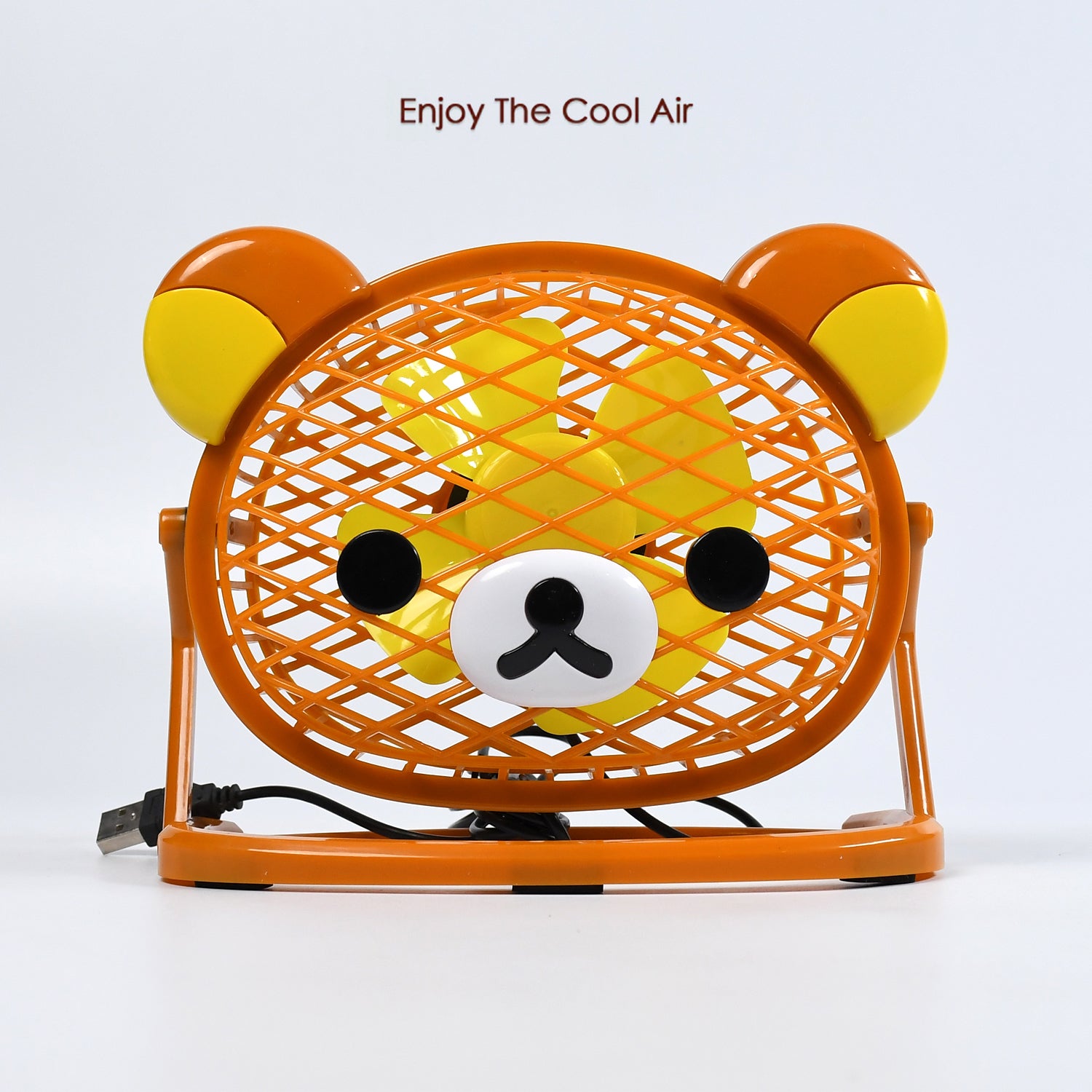 Teddy Bear Portable Fan – Adjustable USB Mini Fan for Home, Office, Car & Desk Use