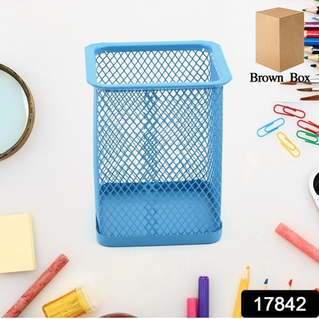 Pen Holder for Desk – Metal Mesh Pencil Organizer (1 Pc)
