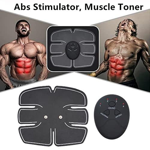 Wireless 6-Pack Abs Stimulator – EMS Fitness Trainer