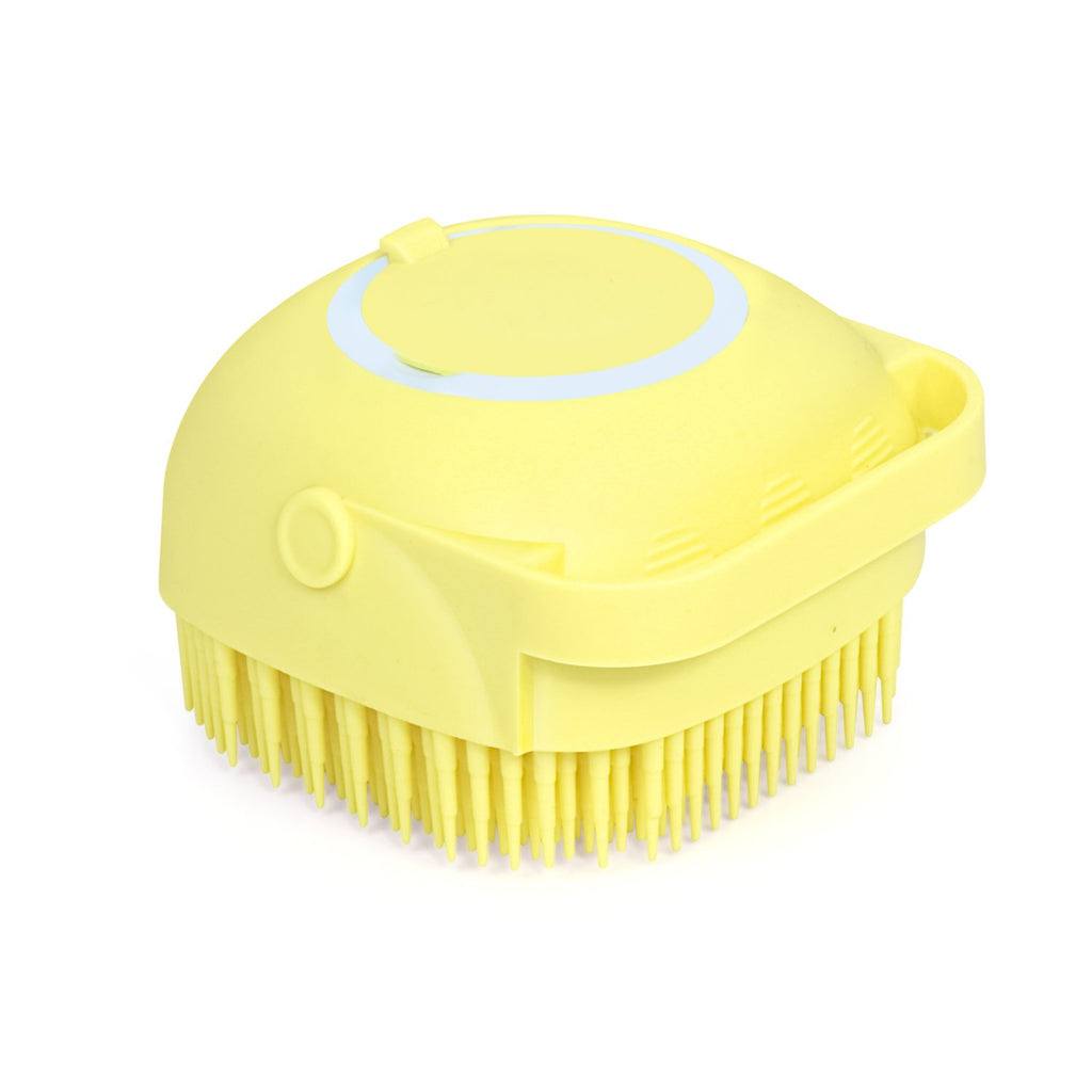 Silicone Massage Bath Body Brush With Shampoo Dispenser