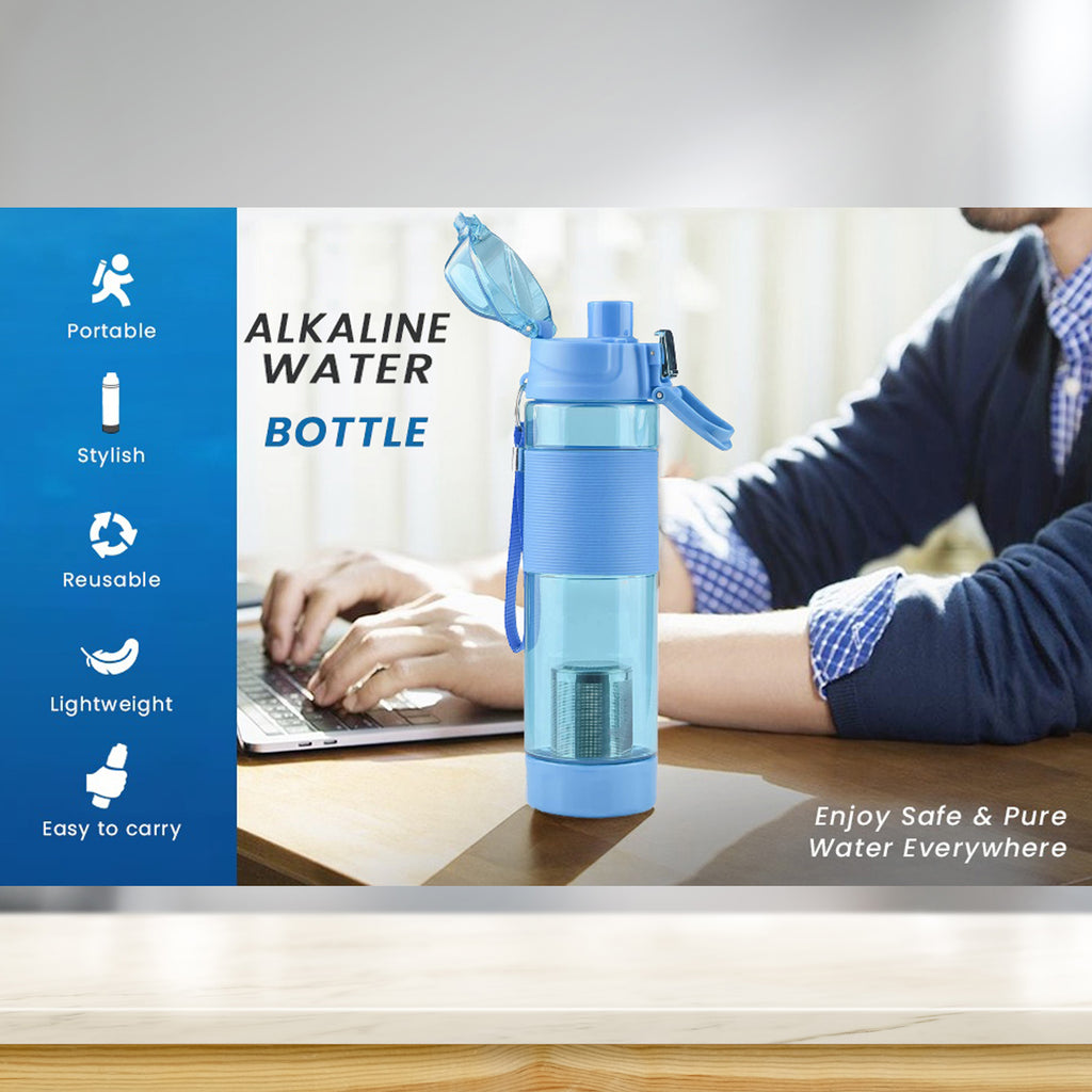 💧 Alkaline Antioxidant Water Bottle – Pure Hydration Anywhere!