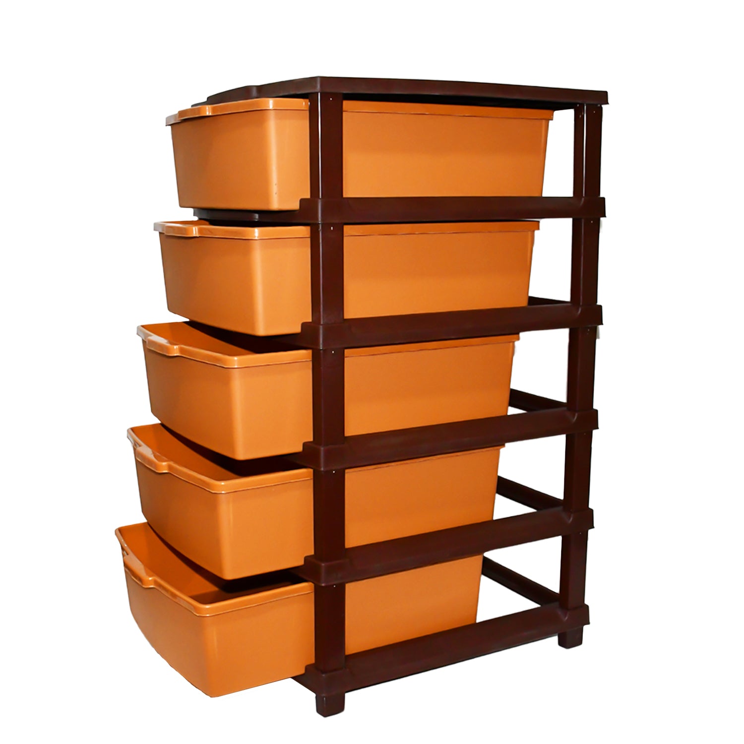 5-Layer Extra Large Premium Modular Drawer Storage Organizer – Multipurpose Plastic Drawer for Home & Office
