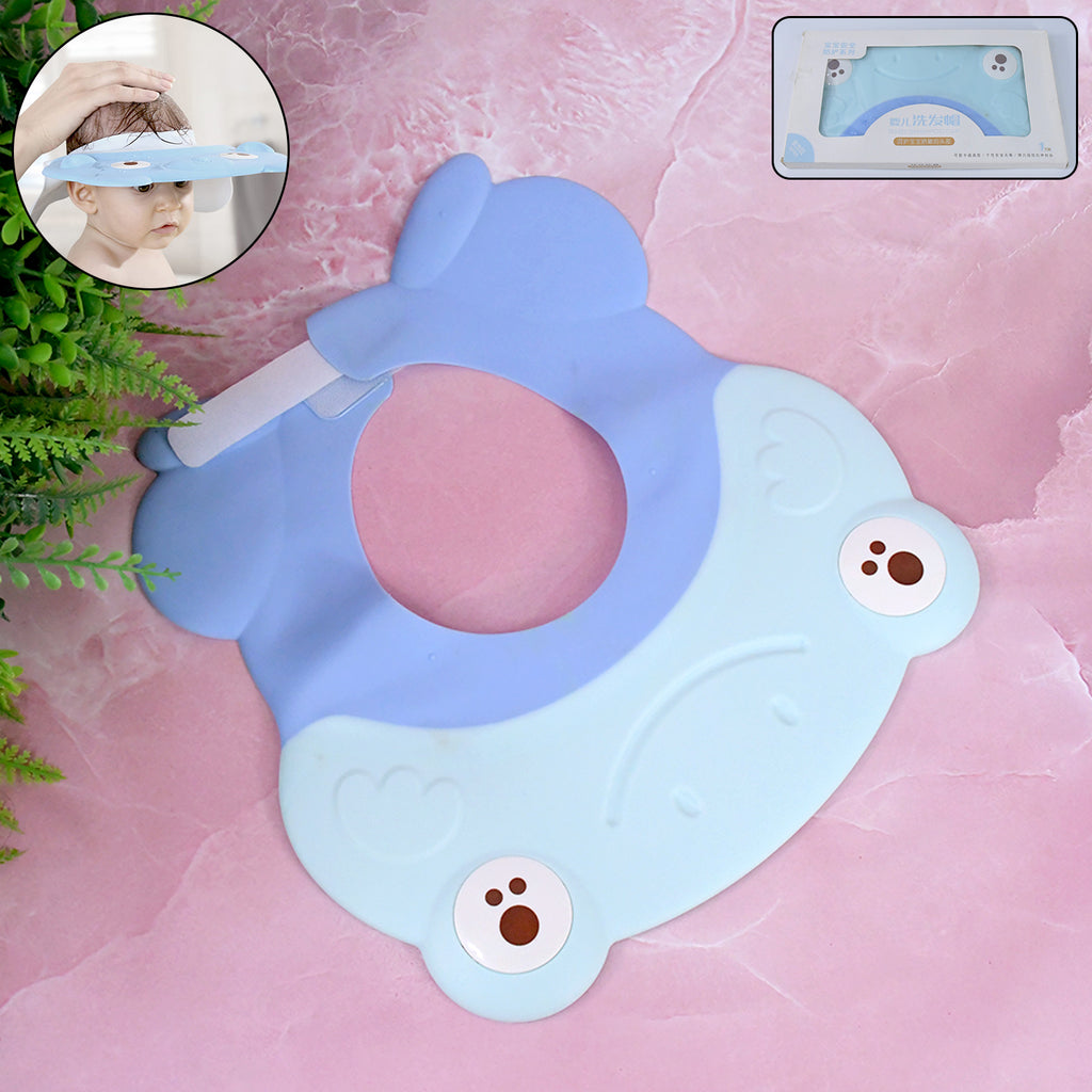 Baby Silicone Shower Cap – Adjustable Safety Bath Visor for Infants