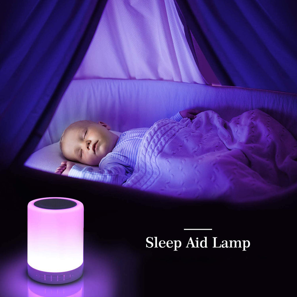 Wireless Night Light LED Touch Lamp Speaker – All-in-One Multifunctional Device