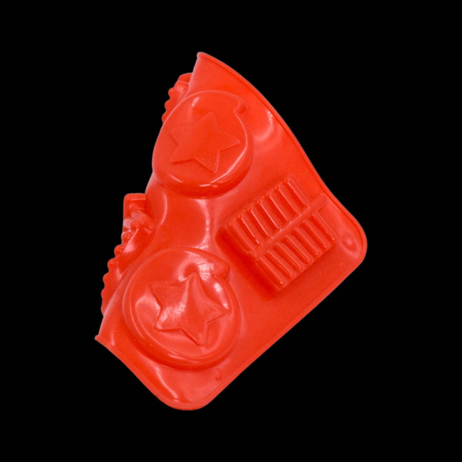 6-Cavity Chocolate Mold Tray – Flexible Silicone Cake & Ice Cupcake Baking Mould | Easy-Release Non-Stick Design (1 Pc)
