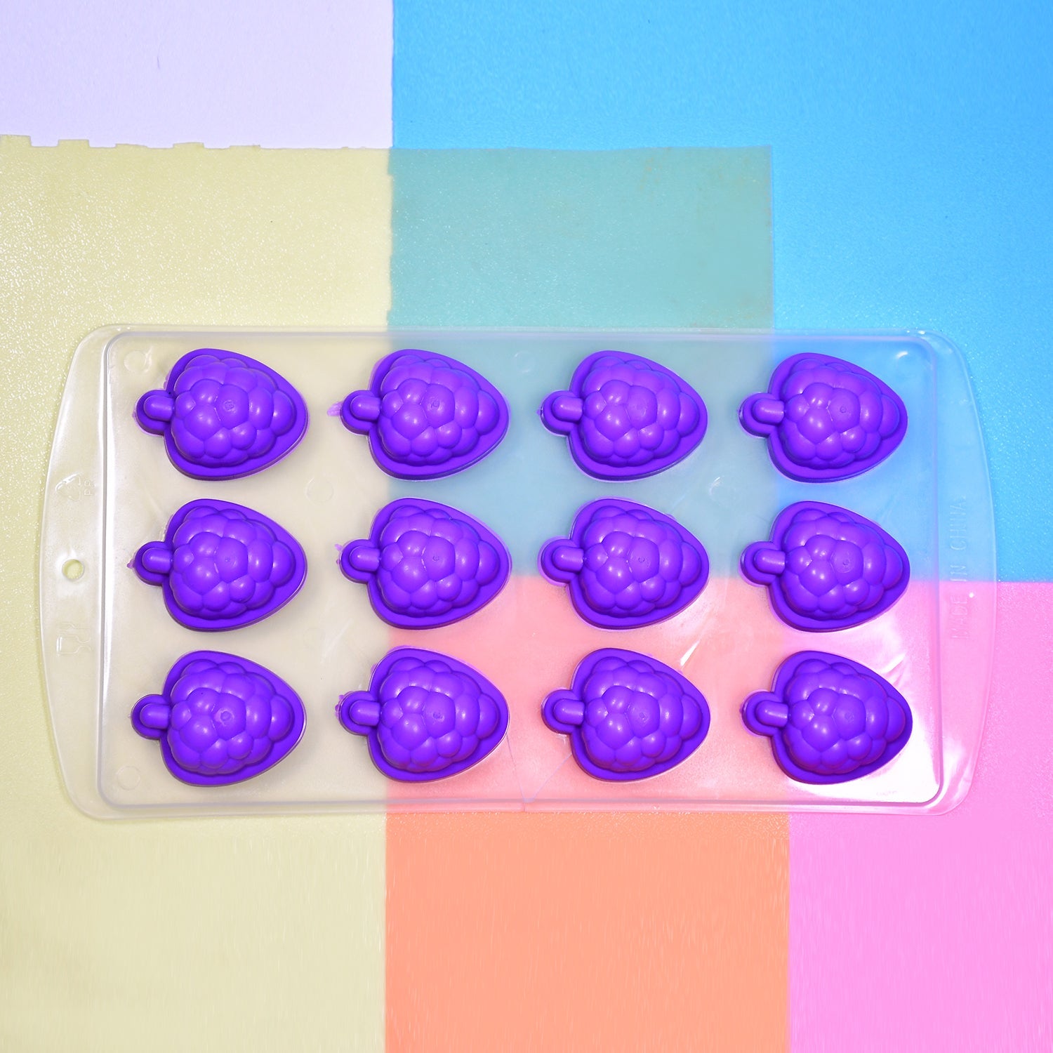 Silicone Fruit-Shaped Ice Cube Tray – Multi-Type Silicone Mold for Ice, Cake & Dessert Decoration (1 Pc) (Copy)