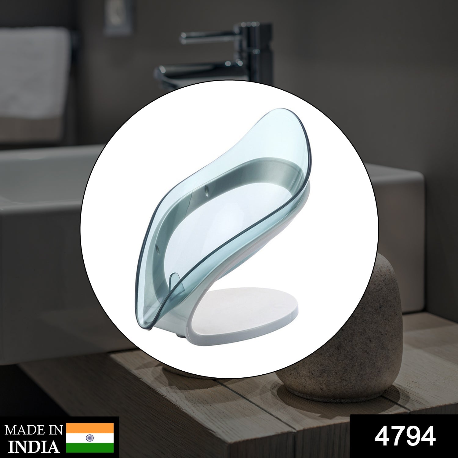 New Leaf Soap Box – Stylish & Lightweight Soap Holder for Bathroom and Kitchen