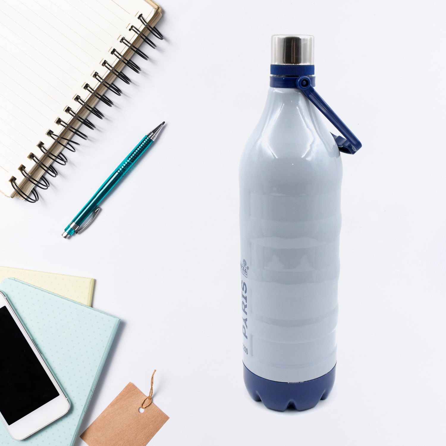 Plastic Sports Insulated Water Bottle with Handle – BPA-Free & Leak-Proof