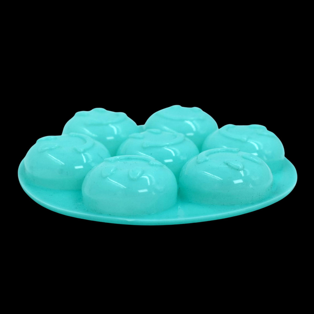 cavity Smiley Shape Chocolate Mold Tray Cake Baking Mold Flexible Silicone Chocolate Making Tool