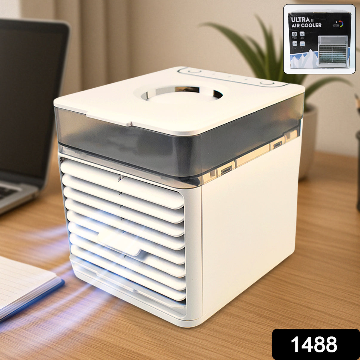 Mini Air Conditioner Arctic Cooler – Portable 3-in-1 Air Cooler, Humidifier & Purifier