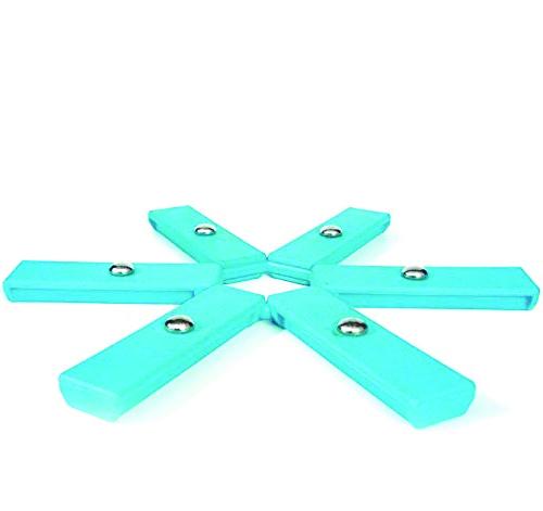 Foldable Non-Slip Heat Resistant Kitchen Hotmat – Silicone Trivet Mat for Pots, Pans & Dishes