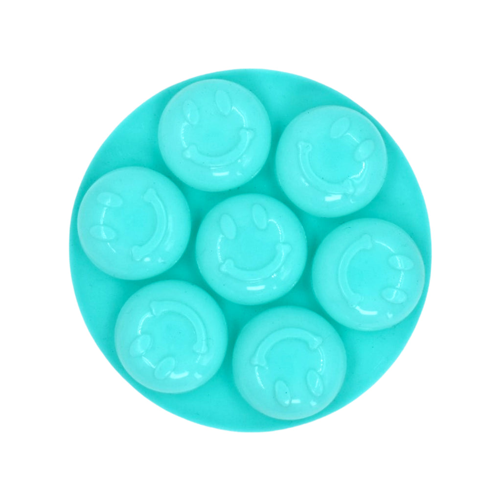 cavity Smiley Shape Chocolate Mold Tray Cake Baking Mold Flexible Silicone Chocolate Making Tool