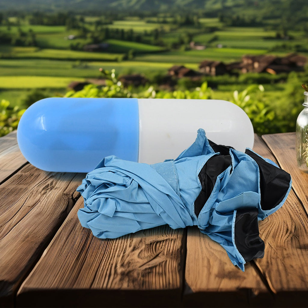 5-Fold Manual Open Umbrella with Capsule Case – Compact, Windproof & UV Protected Amazon India