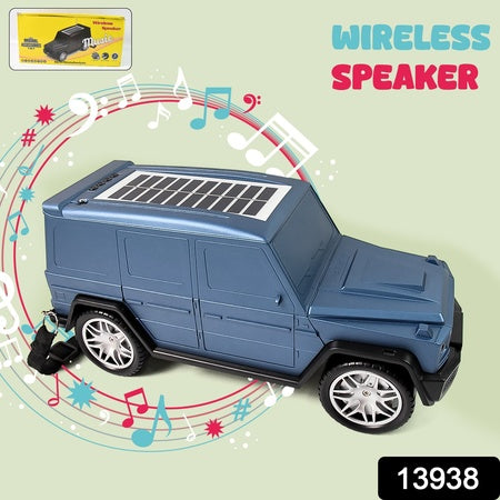 Bluetooth Speaker – Solar-Powered, Off-Road Inspired Design with Premium Sound Quality