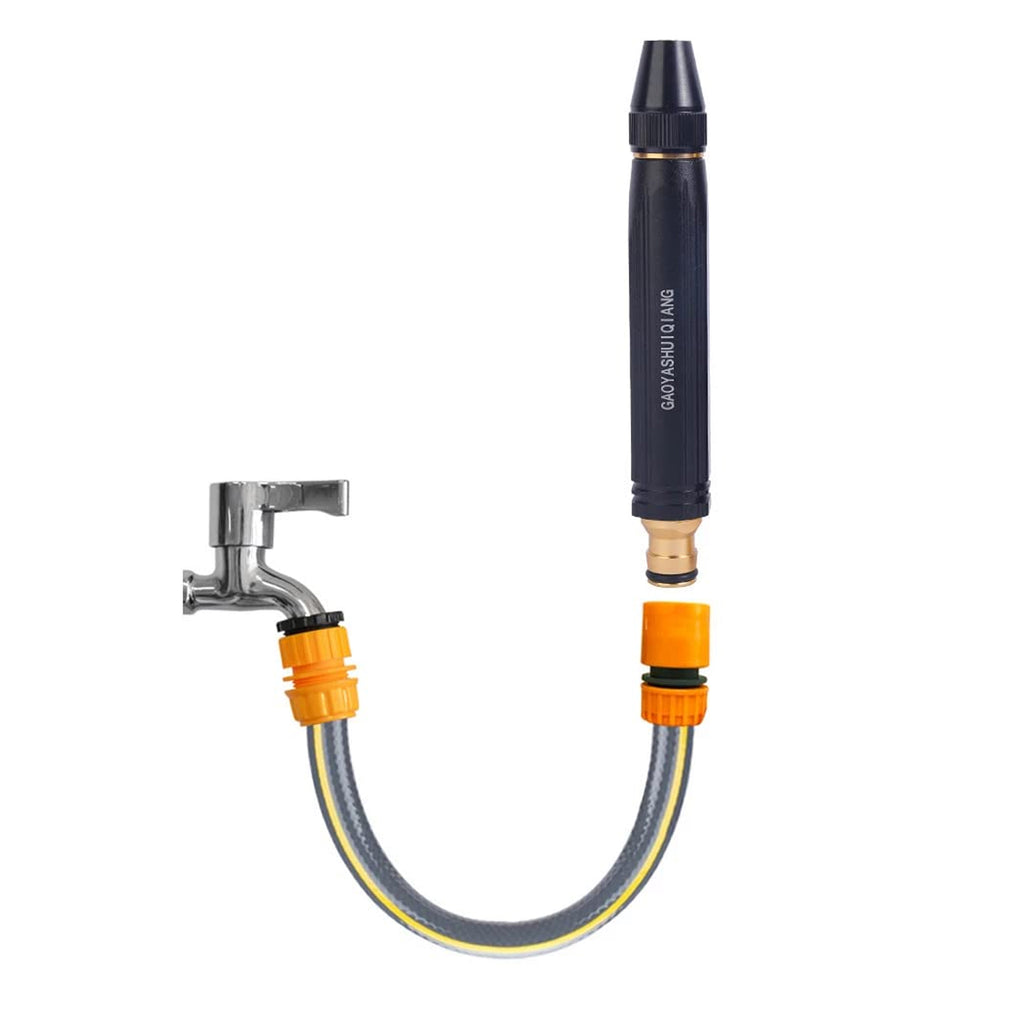 Professional High Pressure Car Wash Spray Gun - Multi-Pattern Garden Hose Nozzle Set