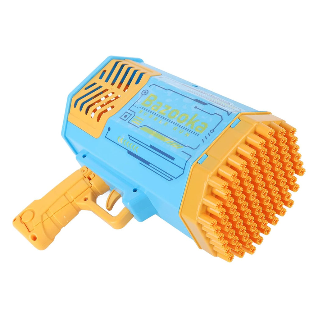 69-Hole Big Rocket Boom Bubble Gun – Rechargeable & Powerful