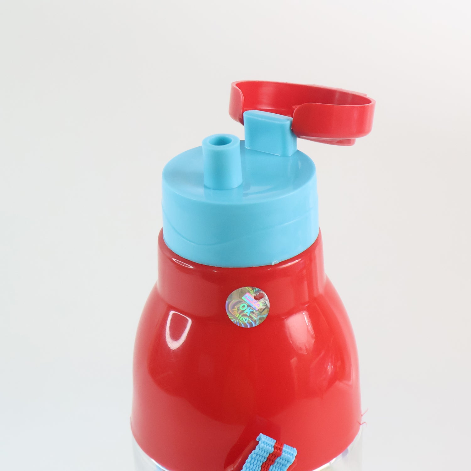 800 ML Transparent Sports Water Bottle – With Straw & Strap, BPA-Free