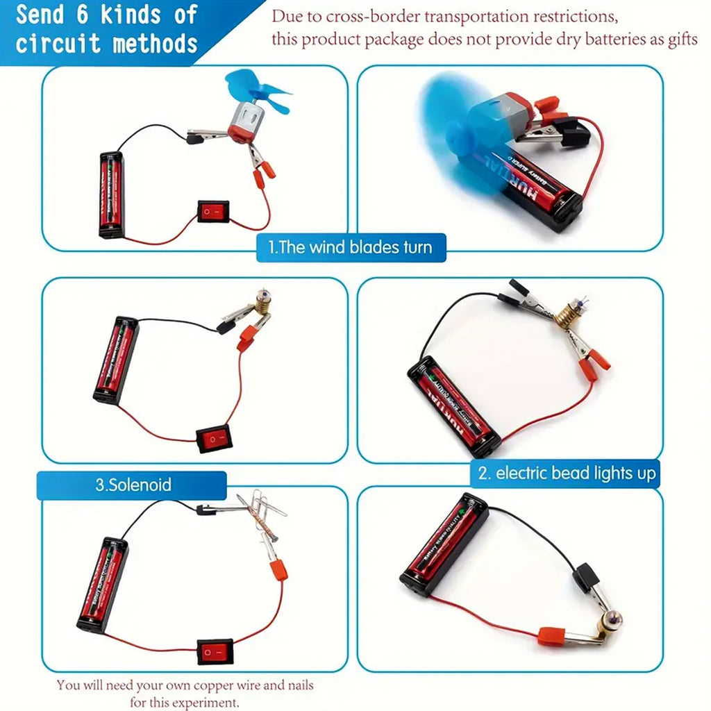 DIY Educational Science Kit for Kids - Hands-On Learning Experiments & STEM Activities