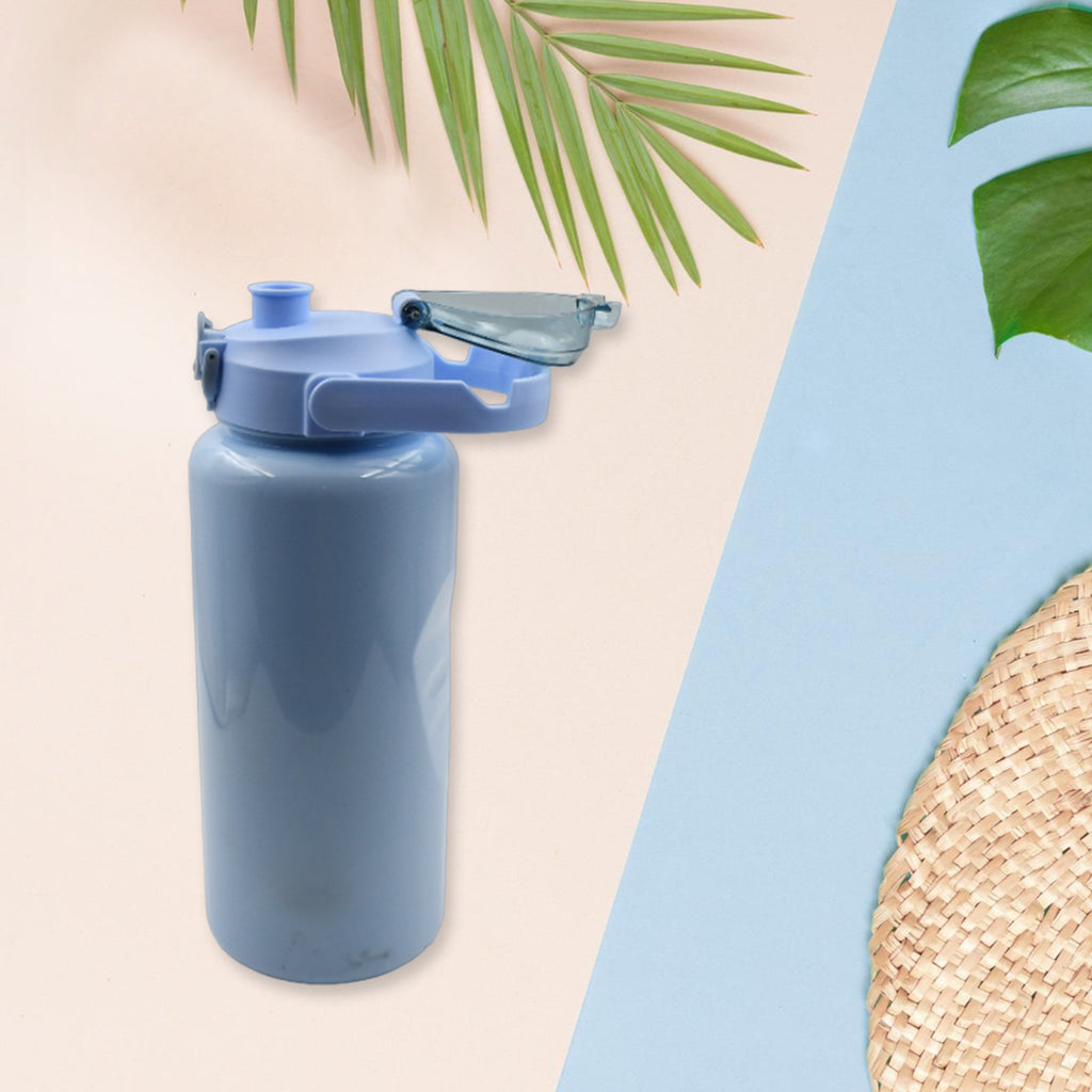 1100 ML Sports Water Bottle with H3 Pc Cartoon Printed Water Bottle Set – BPA-Free, Leakproof, Multi-Sizeandle – BPA-Free & Leakproof (Mix Color)